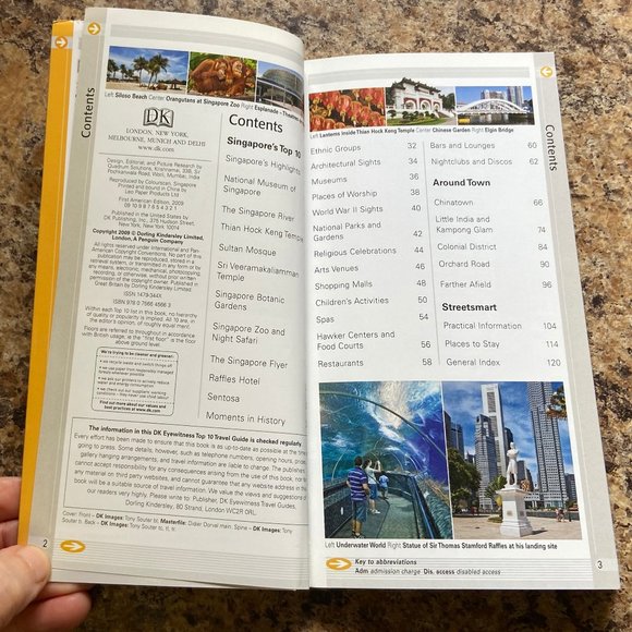 Top 10 Singapore DK Eyewitness Travel Guidebook Travel Book - Picture 4 of 11